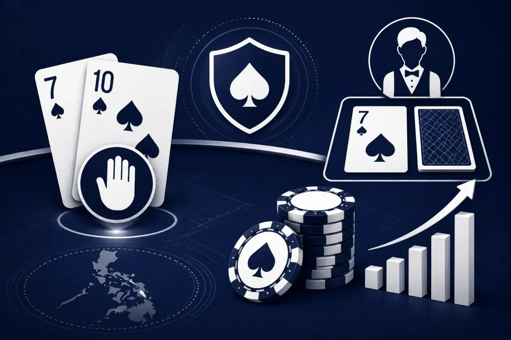 Casino strategy in a sleek layout