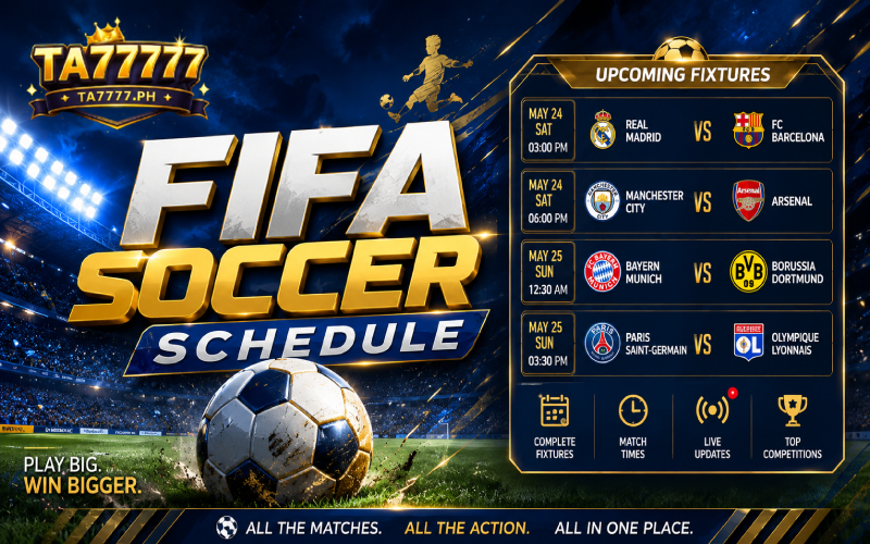 play fifa soccer schedule
