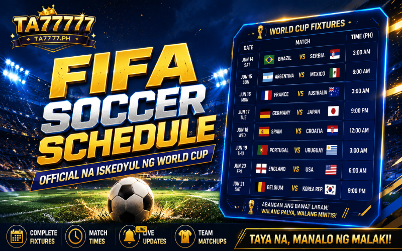 fifa soccer schedule